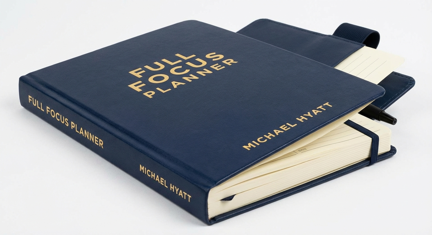 Full Focus Planner for ADHD morning planning system